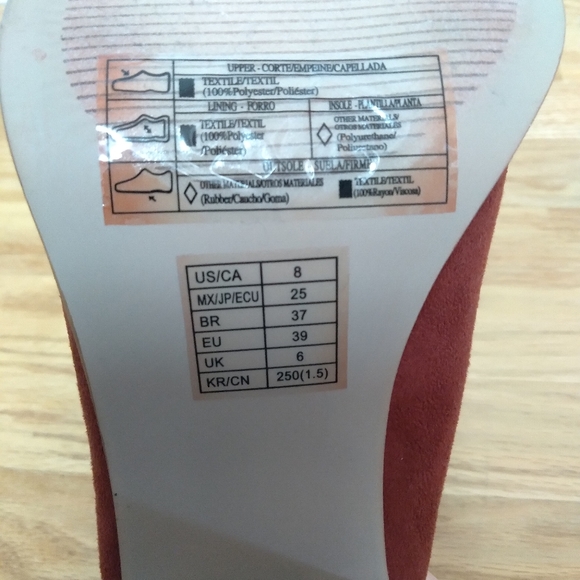 Faux suede boots - Picture 3 of 3